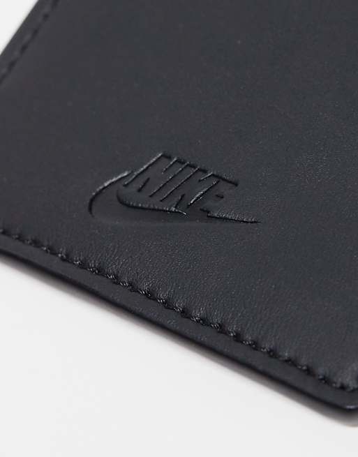 Asos Nike Icon Air Max 90 Card Wallet In Dk Smoke Grey And Black And White