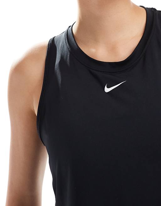 Asos Nike One Training Dri-Fit Classic Vest In Black