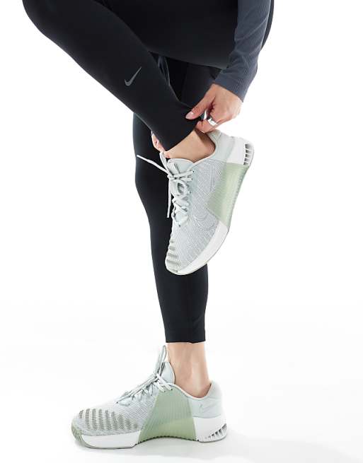 Asos Nike One Training Dri-Fit High Rise 7/8 Leggings In Black