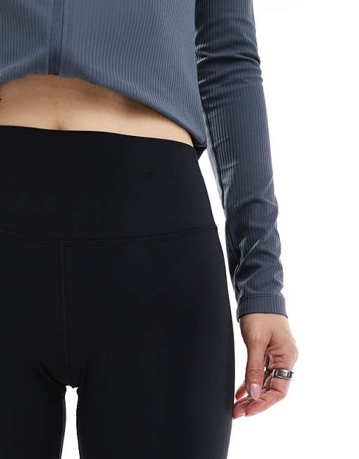 Asos Nike One Training Dri-Fit High Rise 7/8 Leggings In Black