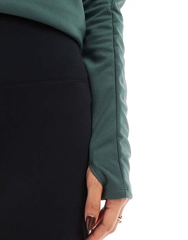 Asos Nike One Training Dri-FIT High Waisted 5 Inch Shorts In Black