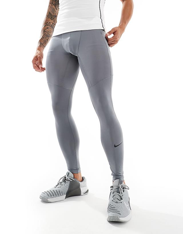 asos Nike Pro Training Dri-FIT compression leggings in dark grey