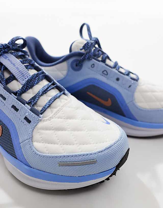 Asos Nike Running Air Winflo 11 GORE-TEX Trainers In Grey And Blue