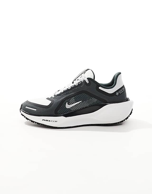 Asos Nike Running Air Zoom Pegasus 41 GORE-TEX Trainers In Black And White