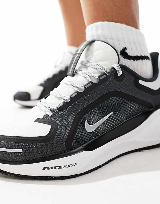 Asos Nike Running Air Zoom Pegasus 41 GORE-TEX Trainers In Black And White
