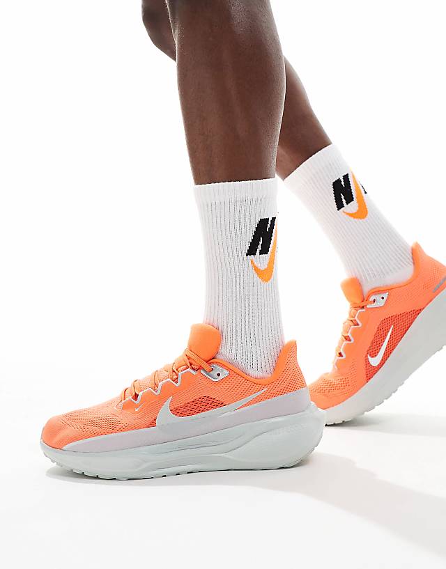 asos Nike Running Air Zoom Pegasus 41 Premium trainers in orange and silver