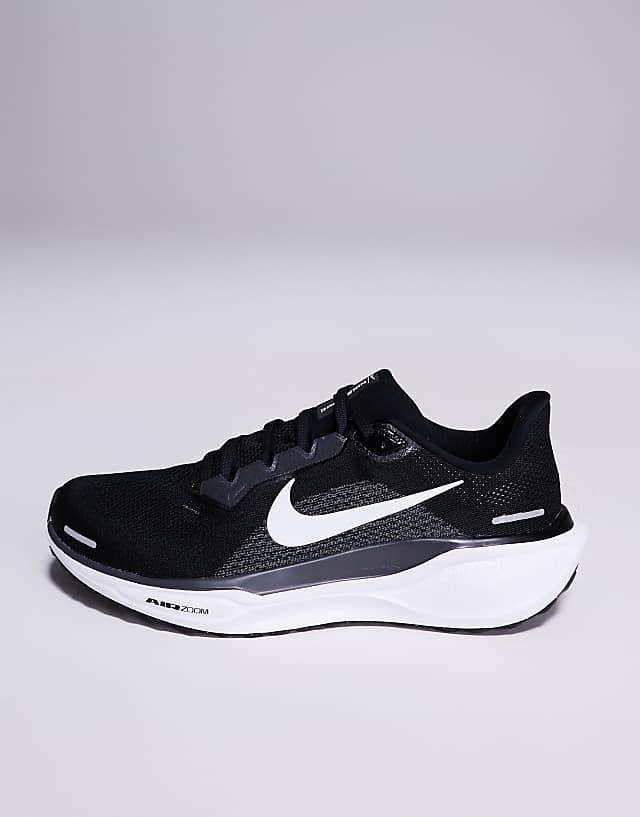 Asos Nike Running Air Zoom Pegasus 41 Trainers In Black And White