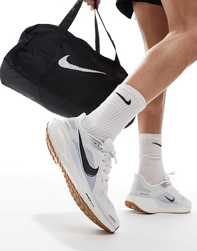 Asos Nike Running Air Zoom Pegasus 41 Trainers In Cream And Blue