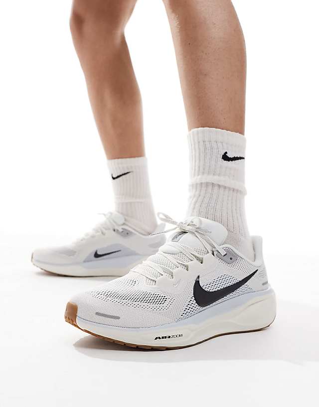 asos Nike Running Air Zoom Pegasus 41 trainers in cream and blue