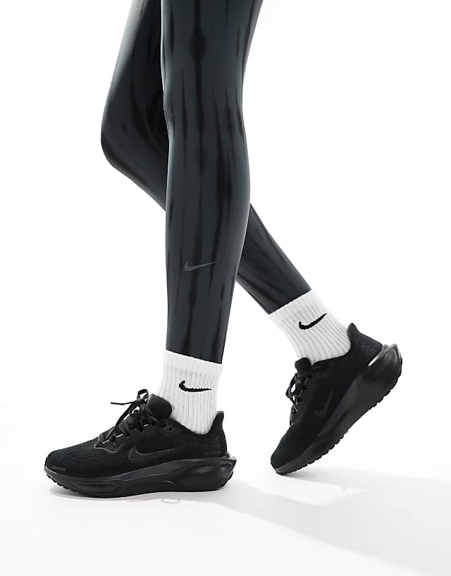 Asos Nike Running Air Zoom Pegasus 41 Trainers In Triple Black