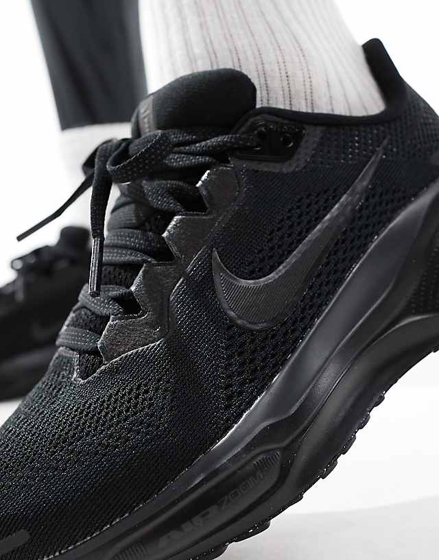 Asos Nike Running Air Zoom Pegasus 41 Trainers In Triple Black