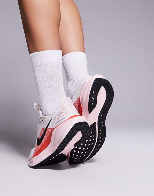 Asos Nike Running Air Zoom Pegasus 41 Trainers In White And Pink