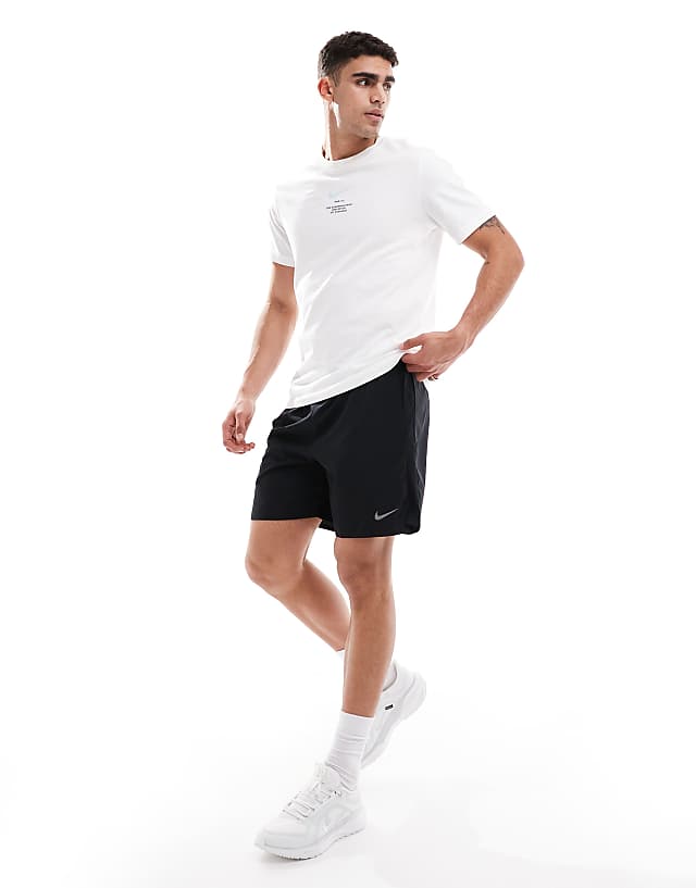 Asos Nike Running Challenger Dri-FIT 7 Inch Shorts In Black