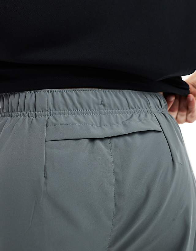 Asos Nike Running Challenger Dri-FIT 7 Inch Shorts In Grey
