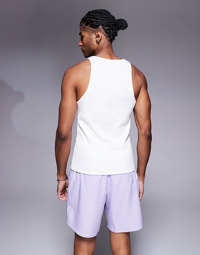Asos Nike Running Challenger Dri-FIT 7 Inch Shorts In Lilac