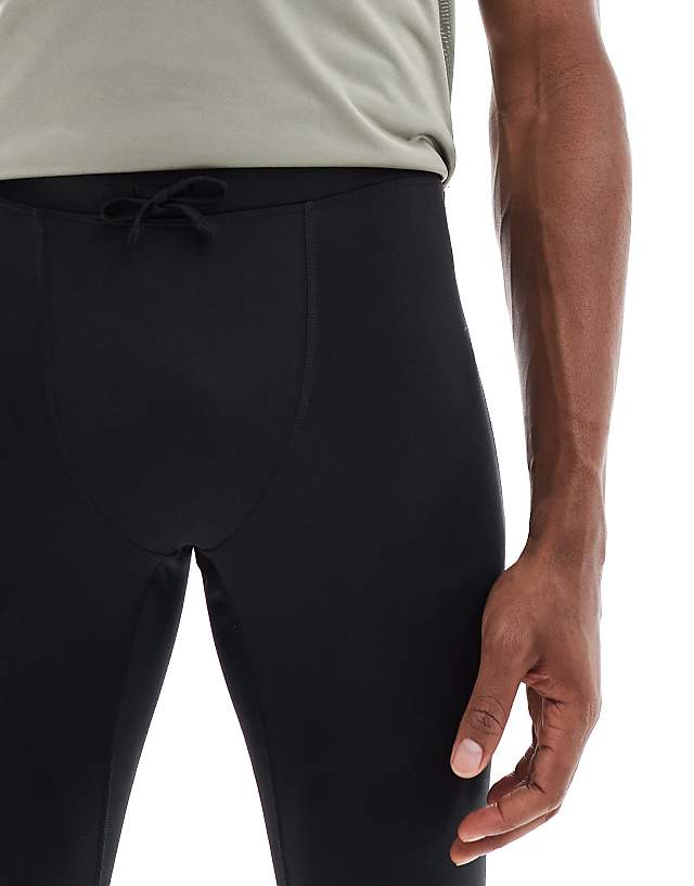 Asos Nike Running Challenger Dri-FIT Tights In Black