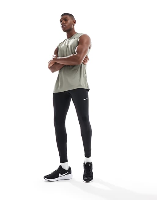 asos Nike Running Challenger Dri-FIT tights in black