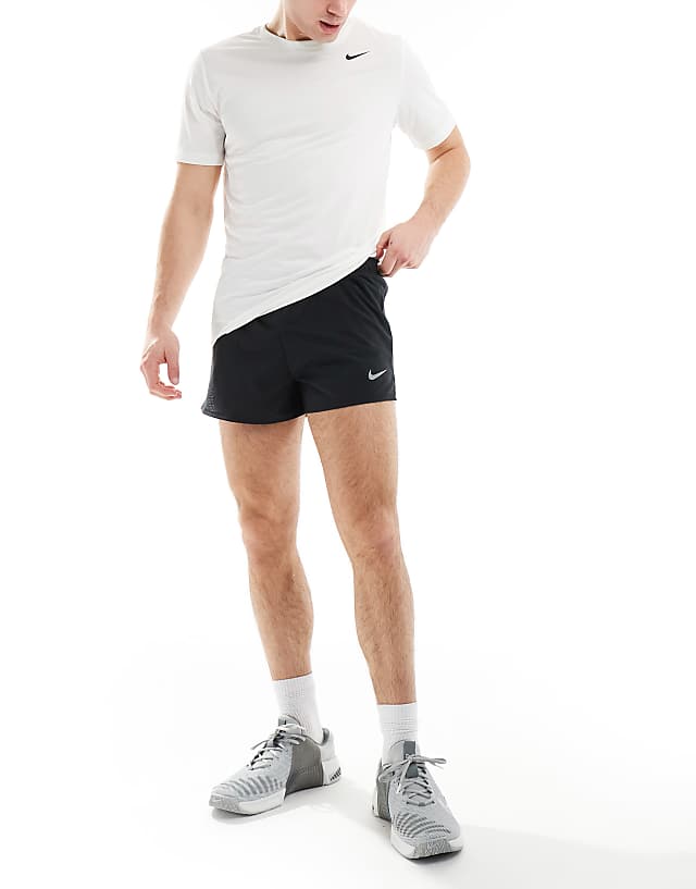 asos Nike Running Fast Dri-FIT 3 inch shorts in black