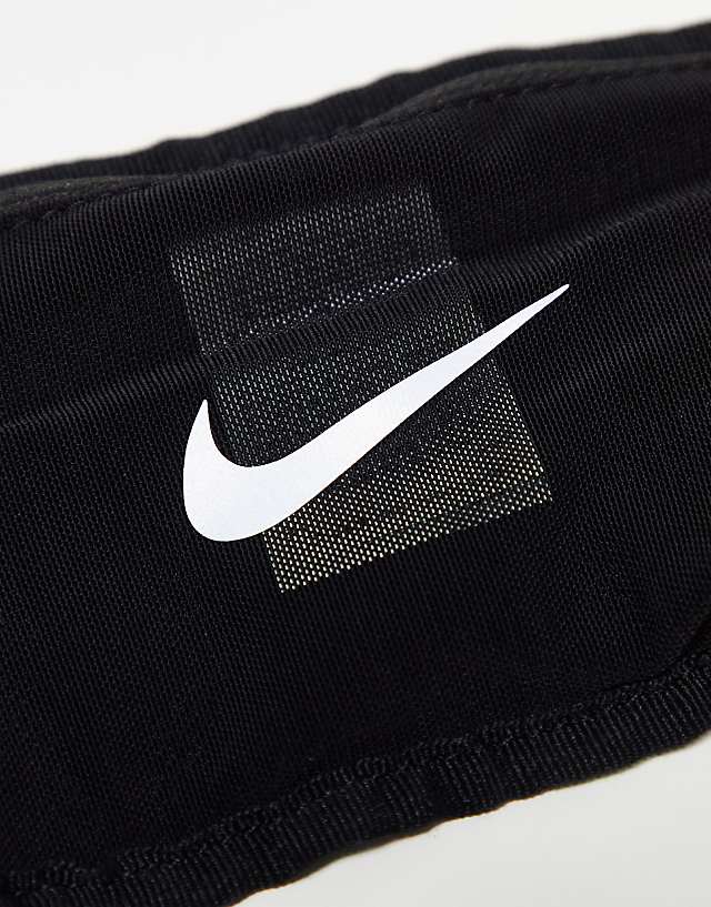 Asos Nike Running Flex Stride Bum Bag With 12oz Water Bottle In Black