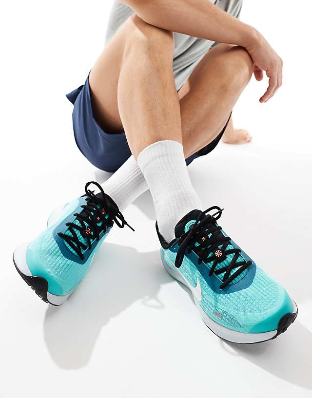 Asos Nike Running Journey Run Trainers In Light Blue