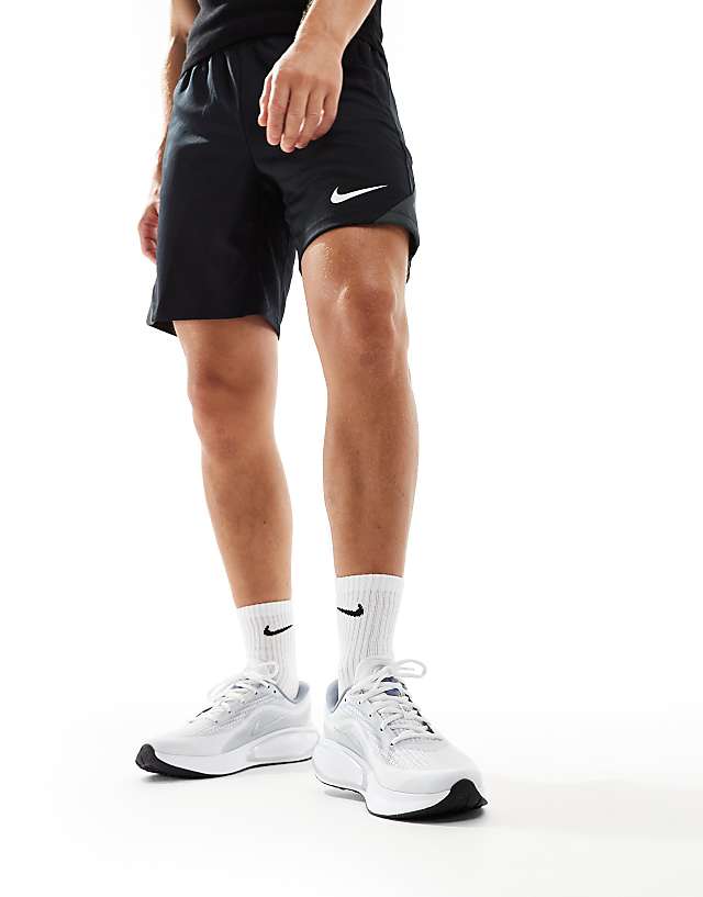 Asos Nike Running Journey Run Trainers In White And Silver