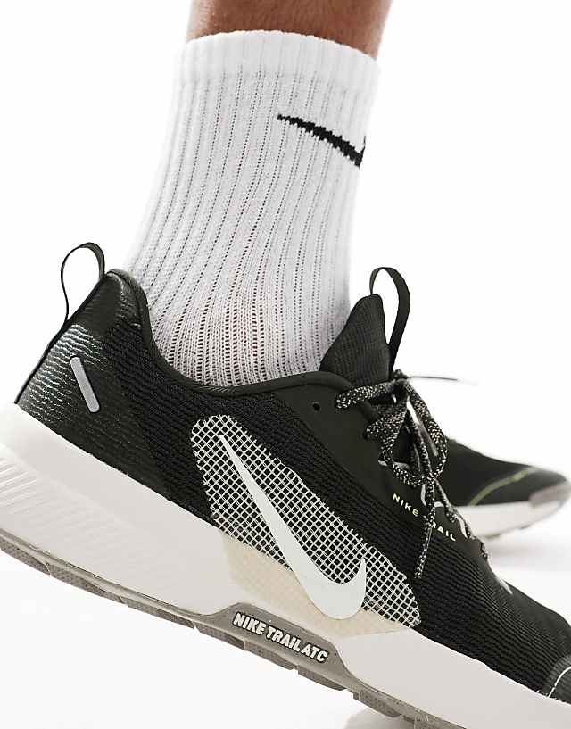 Asos Nike Running Juniper Trail 3 Trainers In Dark Grey