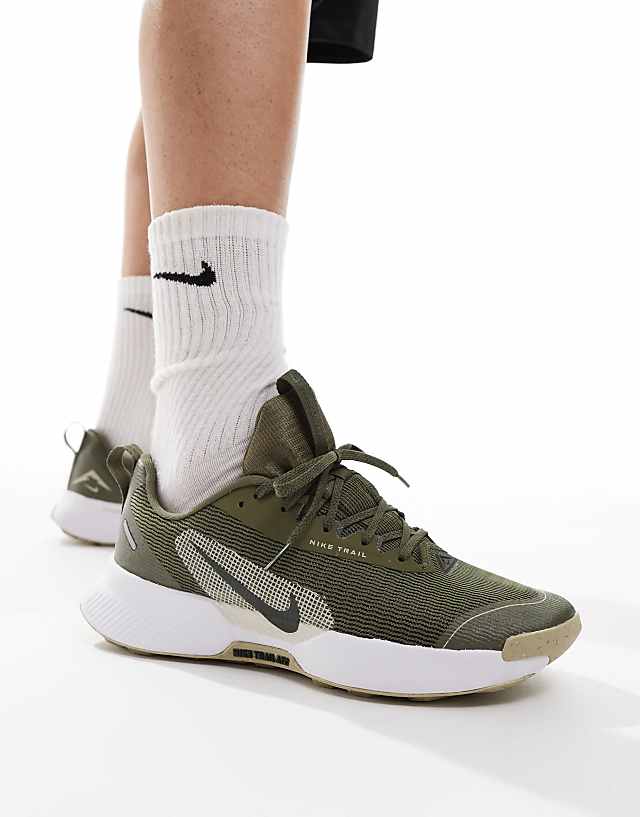 asos Nike Running Juniper Trail 3 trainers in green