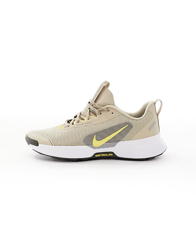 Asos Nike Running Juniper Trail 3 Trainers In Khaki