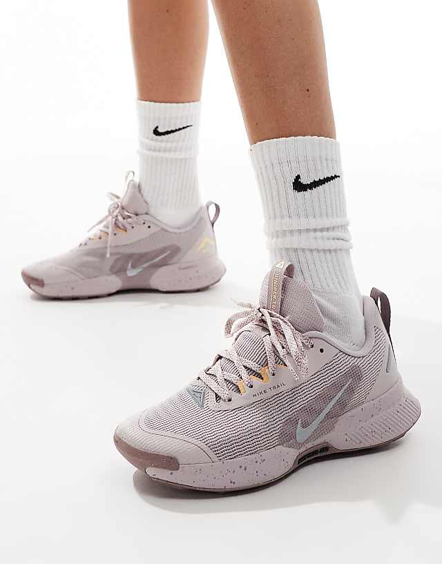Asos Nike Running Juniper Trail 3 Trainers In Light Purple