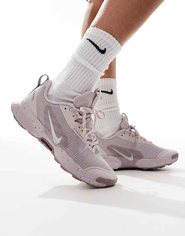 asos Nike Running Juniper Trail 3 trainers in light purple
