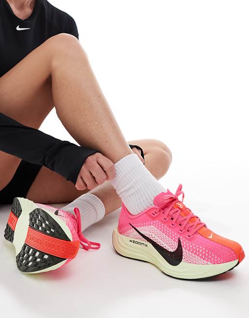 asos Nike Running Pegasus Plus trainers in pink and green