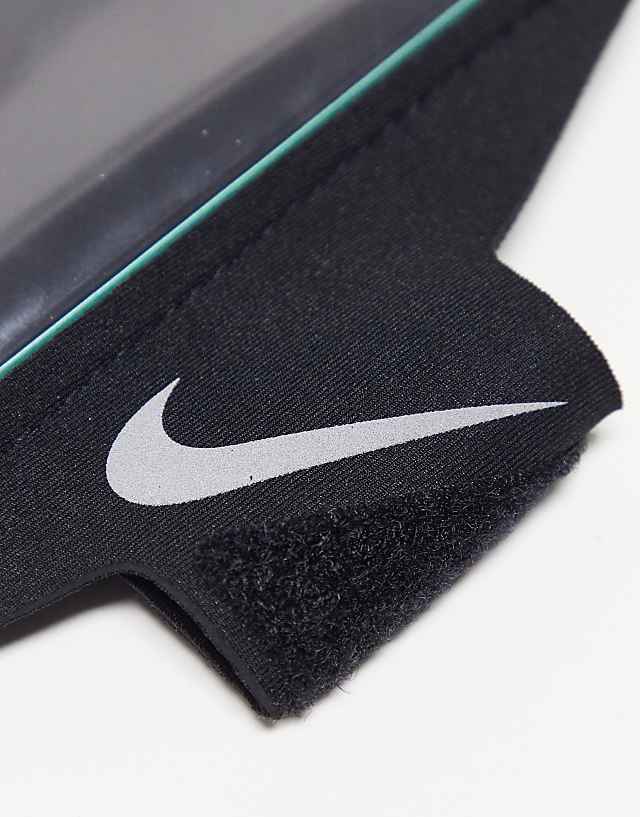 Asos Nike Running Plus Lean Phone Arm Band In Black