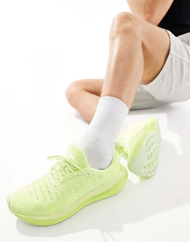 asos Nike Running ReactX Infinity Run 4 trainers in yellow