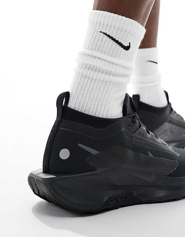 Asos Nike Running ReactX Pegasus Trail 5 Gore-TEX Trainers In Black
