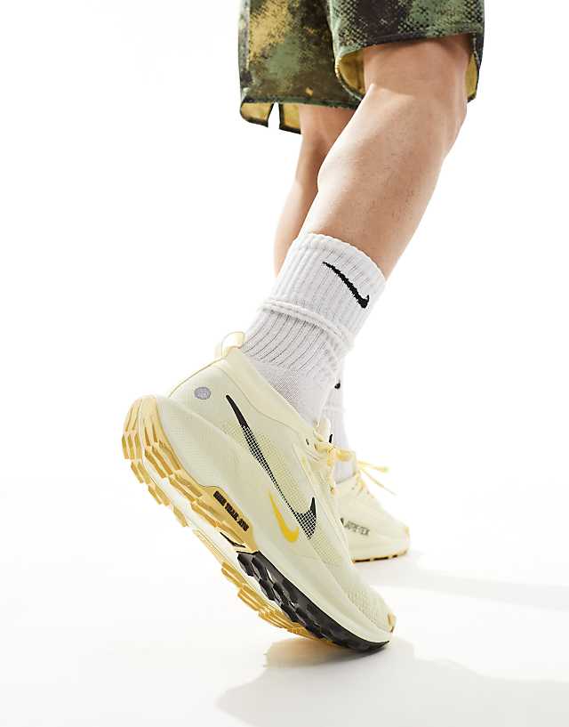 Asos Nike Running Reactx Pegasus Trail 5 Gore-TEX Trainers In Yellow