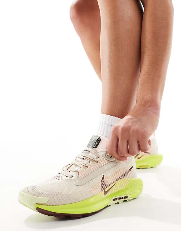 asos Nike Running ReactX Pegasus Trail 5 GORE-TEX trainers in white