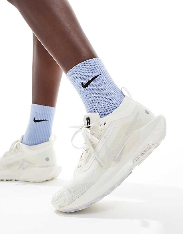 asos Nike Running ReactX Pegasus Trail 5 Gore-Tex trainers in white