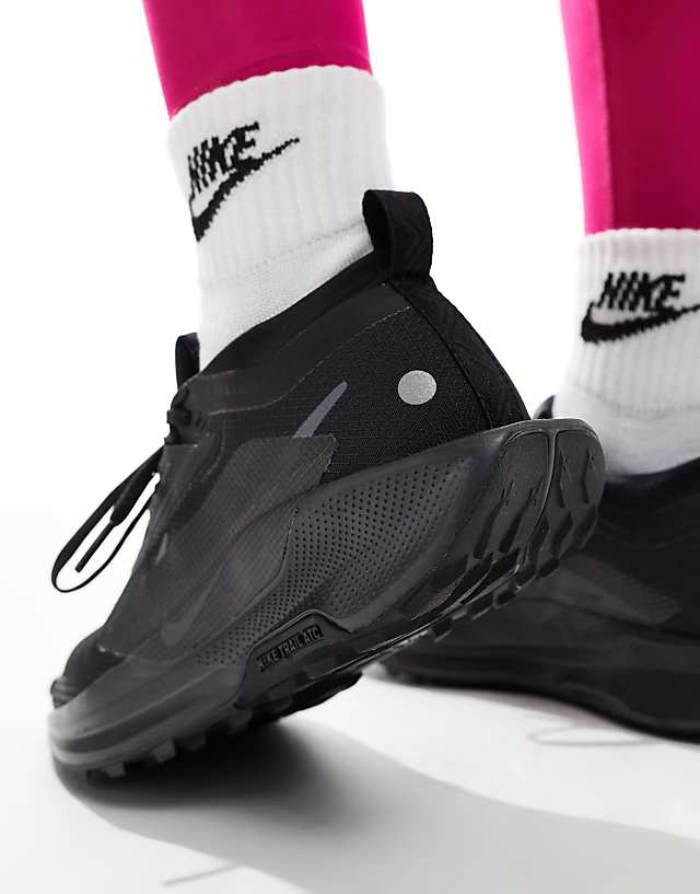 Asos Nike Running ReactX Pegasus Trail 5 Gore-Tex Trainers In Black