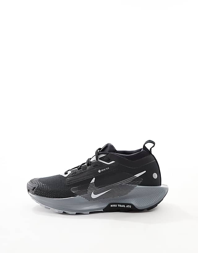 Asos Nike Running ReactX Pegasus Trail 5 Gore-TEX Trainers In Triple Black