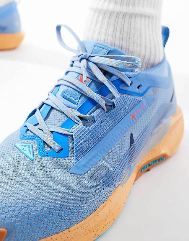 Asos Nike Running ReactX Pegasus Trail 5 Gore-TEX Trainers In Blue