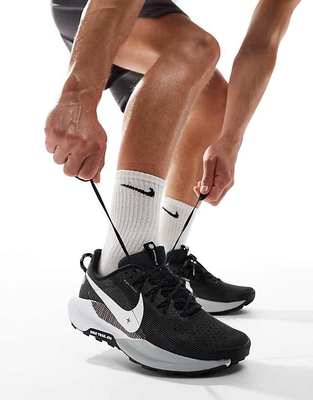 Asos Nike Running ReactX Pegasus Trail 5 Trainers In Black