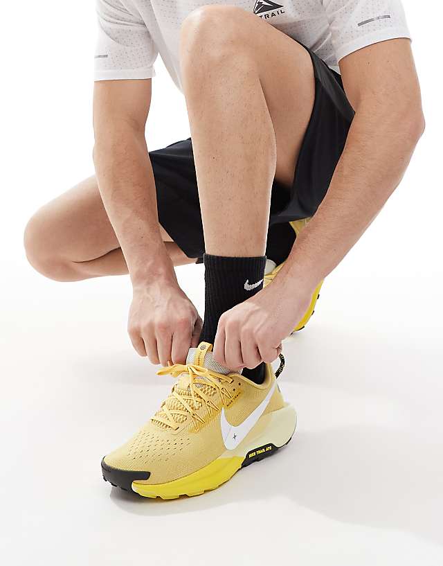 Asos Nike Running ReactX Pegasus Trail 5 Trainers In Yellow