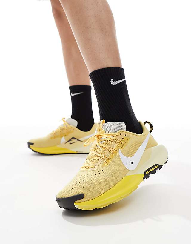 asos Nike Running ReactX Pegasus Trail 5 trainers in yellow