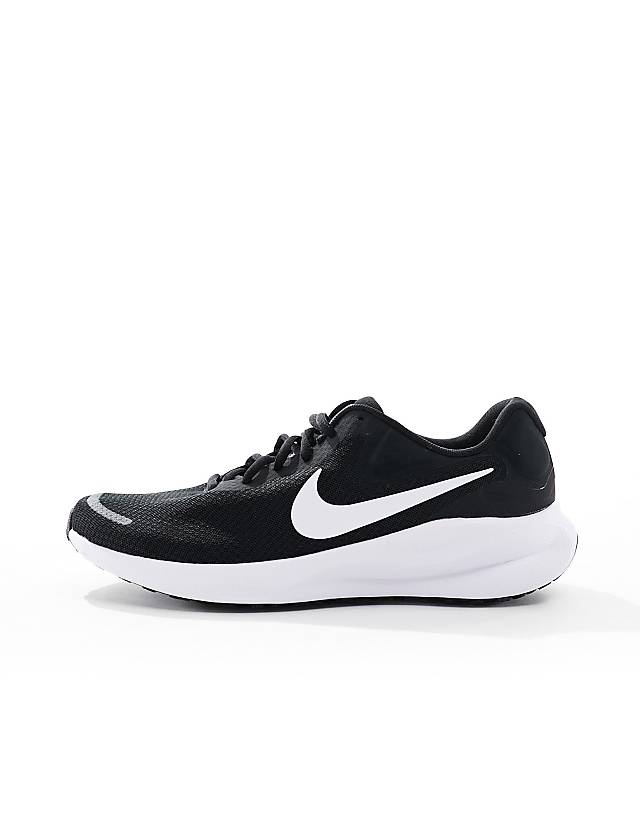 Asos Nike Running Revolution 7 Trainers In Black And White