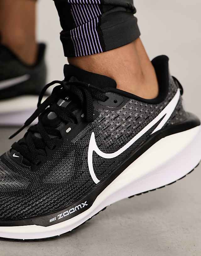Asos Nike Running Vomero 17 Trainers In Black And White