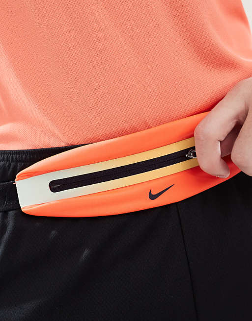 Asos Nike Slim Waist Pack 3.0 In Bright Crimson And Cave Purple