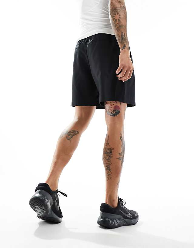 Asos Nike Training Dri-FIT Form Unlined 7 Inch Shorts In Black