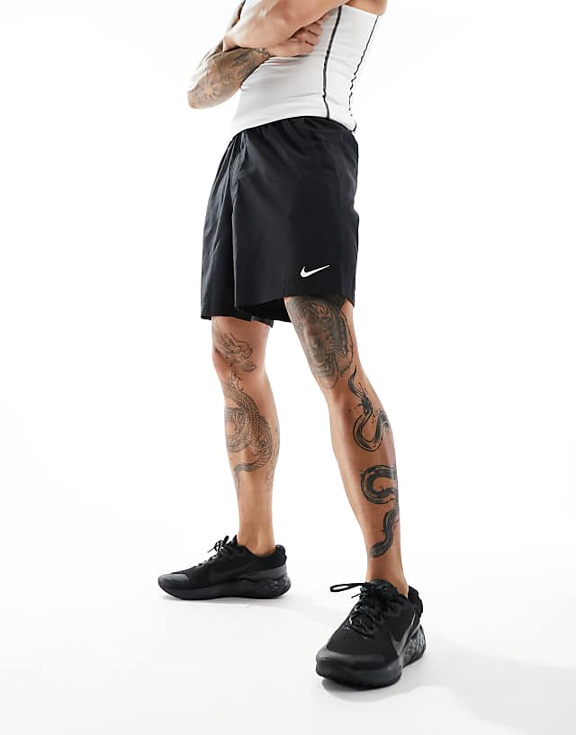Asos Nike Training Dri-FIT Form Unlined 7 Inch Shorts In Black