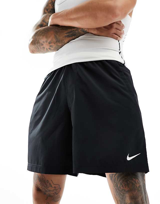 asos Nike Training Dri-FIT Form unlined 7 inch shorts in black