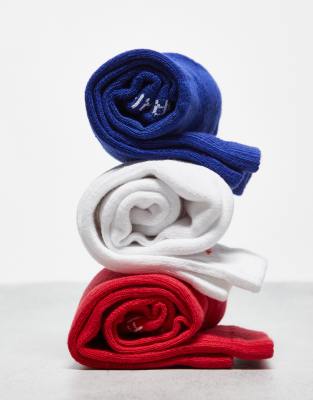 Asos Nike Training Everyday Cushioned 3 Pack Socks In Multi